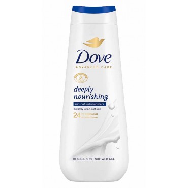 DOVE Gel de Banho Deeply Nourishing 600Ml Cx. 12