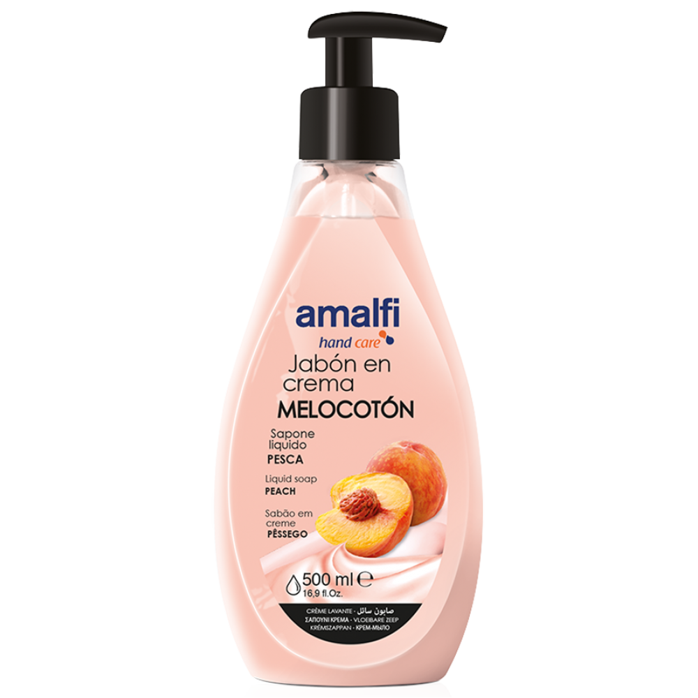 AMALFI Sabonete Líquido Pêssego 500Ml Cx. 12