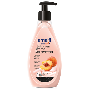 AMALFI Sabonete Líquido Pêssego 500Ml Cx. 12