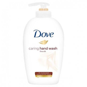 DOVE Sabonete Líquido de Mãos Fine Silk 250 Ml Cx. 6