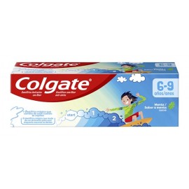 COLGATE D. 6-9 Anos Sabor a Menta Suave 50Ml Cx. 12