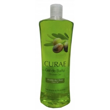 CURAE GEL DE BANHO ACEITE DE OLIVA 1000ML CX.12