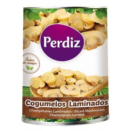 PERDIZ Cogumelos Laminados 780Grs Cx. 12