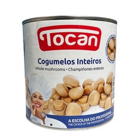 TOCAN Cogumelos Inteiros 2500 Grs Cx. 6