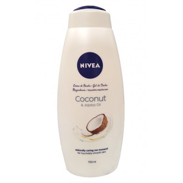 NIVEA Gel de Banho Care & Coconut 750ml Cx. 12