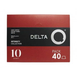 DELTA Q 10 Qalidus Cápsulas Café Pack 40 Cx. 10