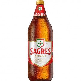 SAGRES Cerveja 1Lt Cx.6