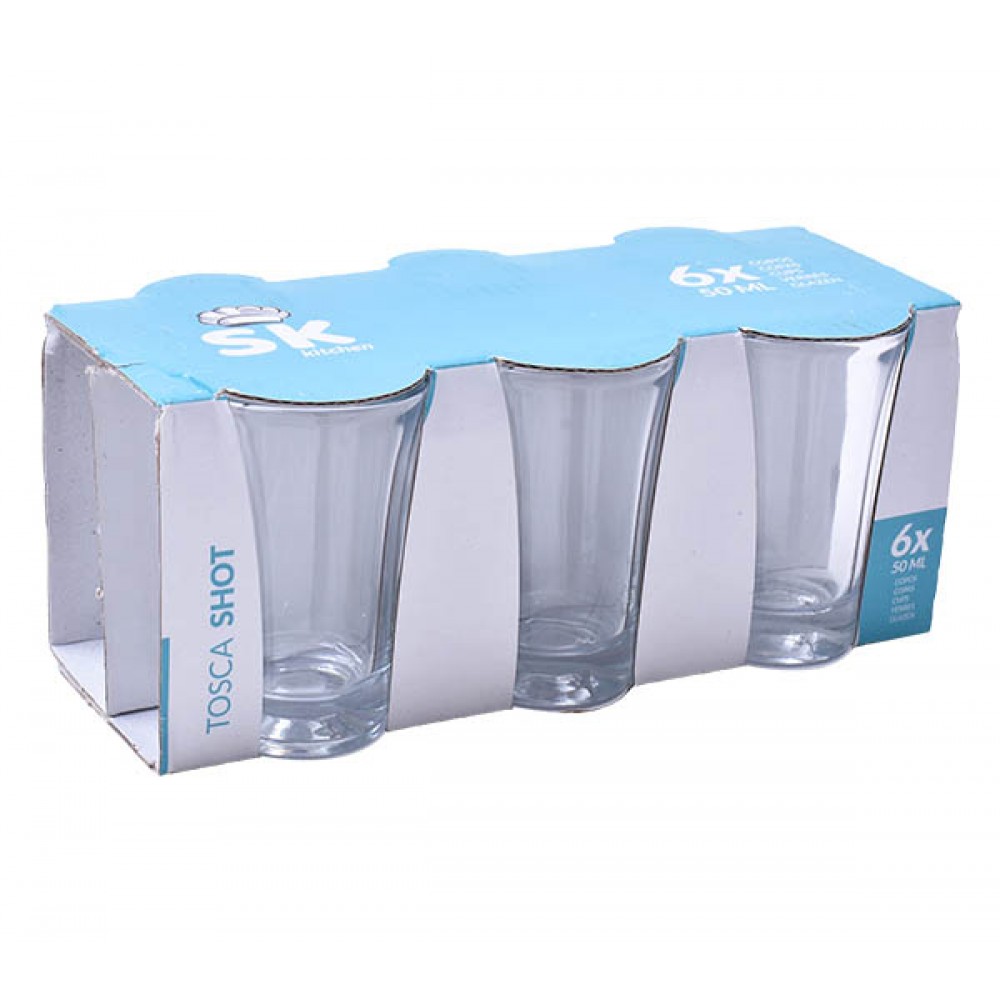 SK Tosca Copo Shot 50 Ml Pack 6 Cx. 24 Packs