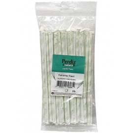 PERDIZ NATURA Palinhas Papel 25uni Pack 10 Cx.100uni