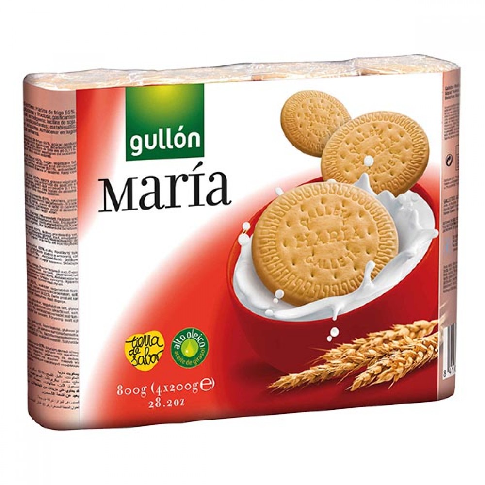 Gullon Maria Leite 800Gr Cx10