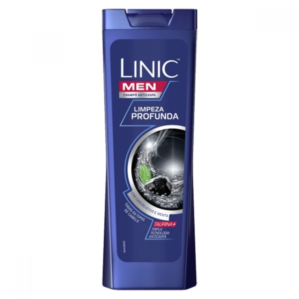 LINIC Champô Men Limpeza Profunda 360ml Pack 6 Cx. 12