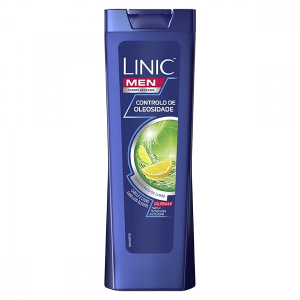 LINIC Champô Men Controlo de Oleosidade 360ml Pack 6 Cx. 12