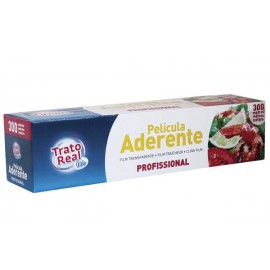 TRATO REAL Película Aderente Profissional 300M Cx. 6