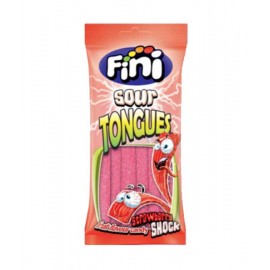 FINI Gomas Linguas Morango C/Açúcar 90grs Cx. 12
