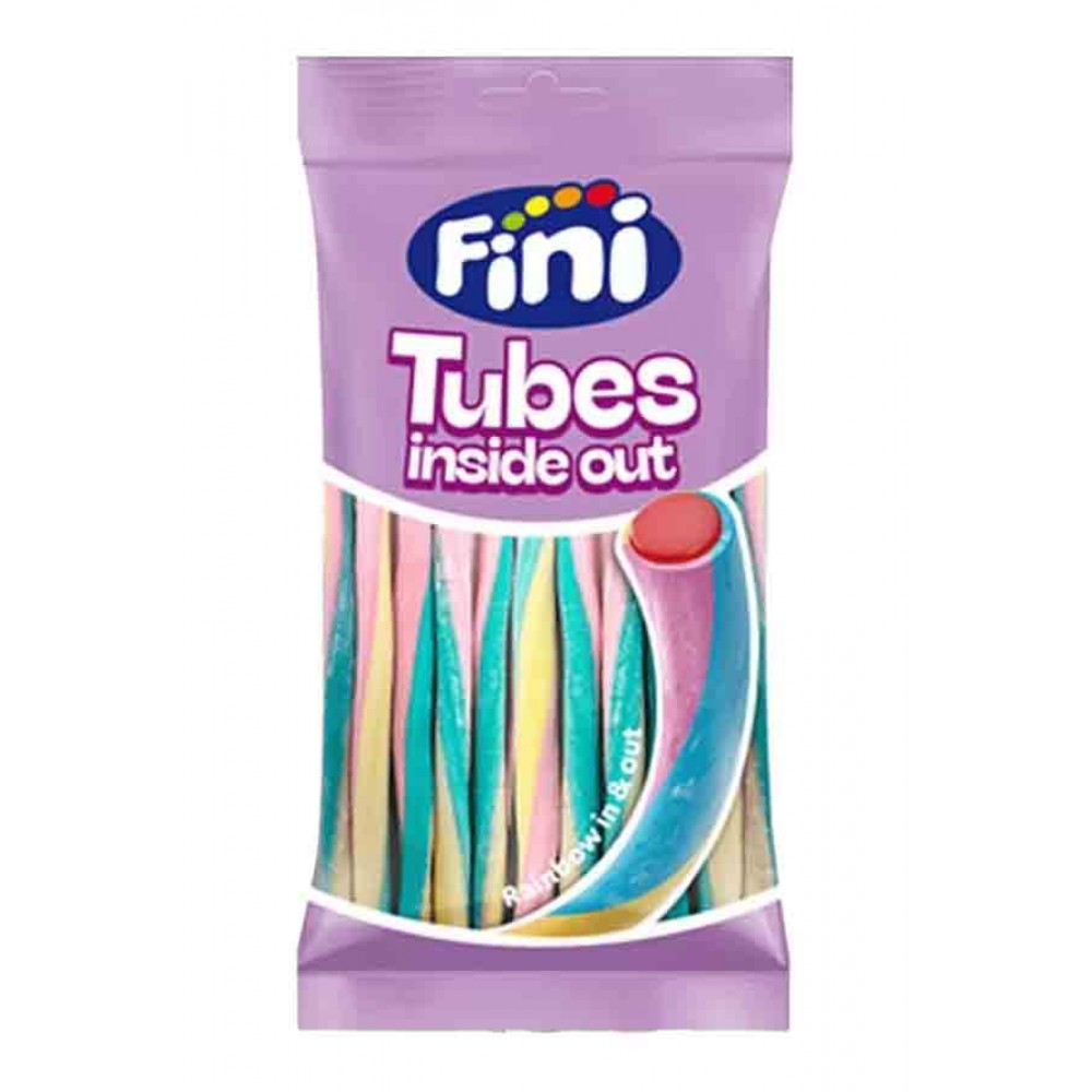 FINI Gomas Tubos Inside Out 80 Grs Cx. 12