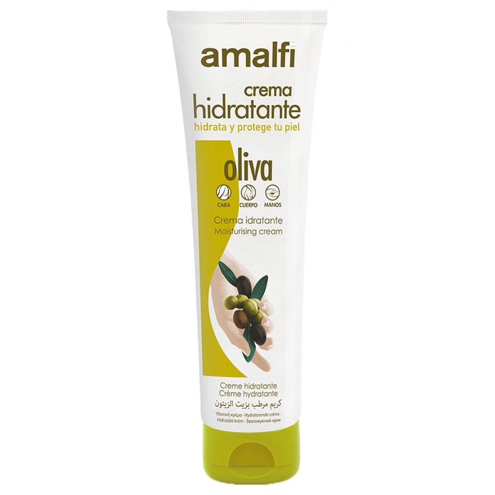 AMALFI Creme Hidratante de Oliva 150Ml Cx. 18