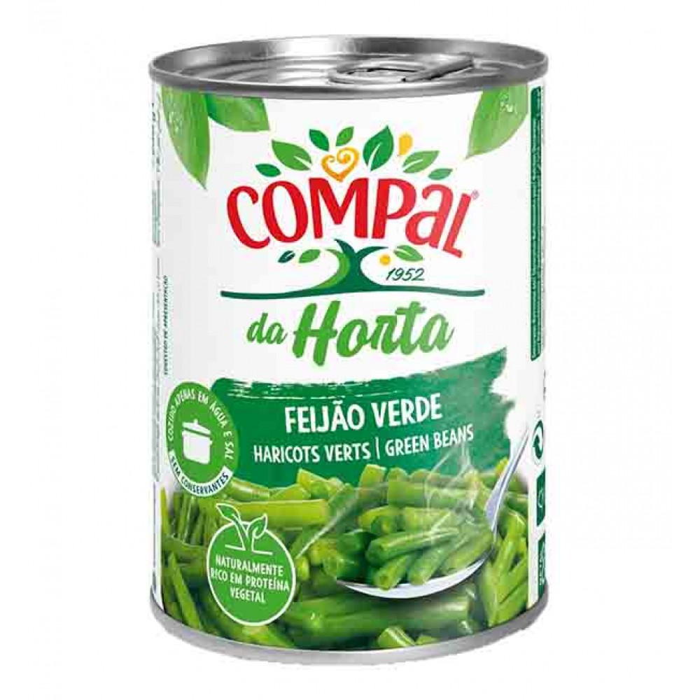 COMPAL Feijão Verde 410Grs Cx. 12