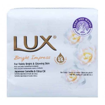 LUX Sabonete Bright Impress 3x80 Grs Cx. 16