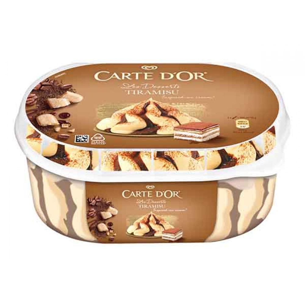 CARTE D´OR Tiramisu 825 Ml Cx. 6