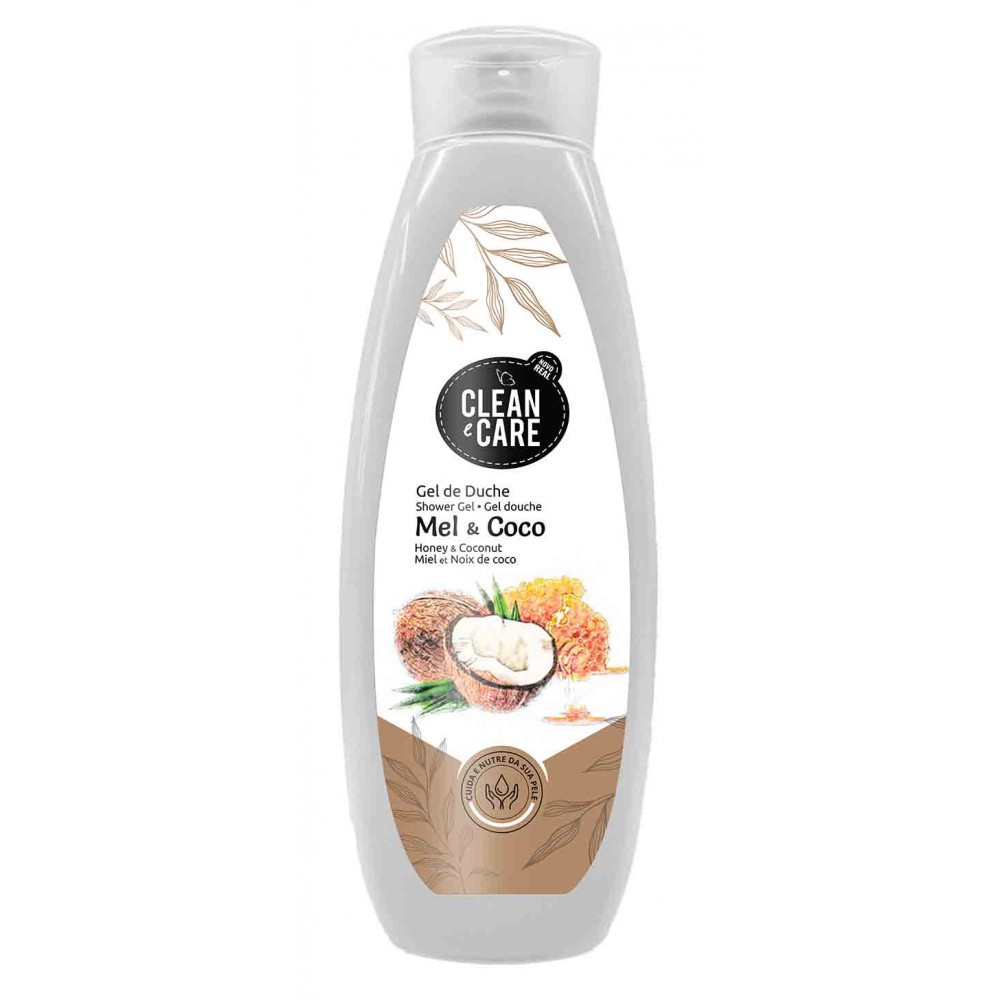 CLEAN CARE Gel Duche Mel & Coco 750ml Cx. 6