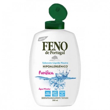FENO Sabonete Líquido Neutro Água Micelar 300ml Cx. 12