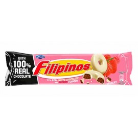 ARTIACH Filipinos de Chocolate Branco C/Sabor a Frutos Vermelhos 118 Grs Cx. 12