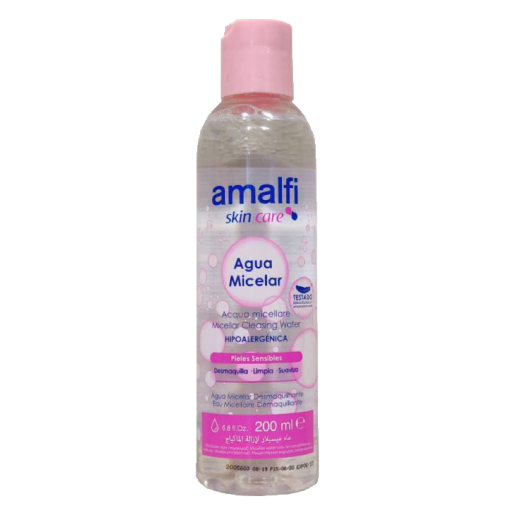 AMALFI Água Micelar Desmaquilhante 200Ml Cx. 10 AMALFI Água Micelar Desmaquilhante 200Ml Cx. 10