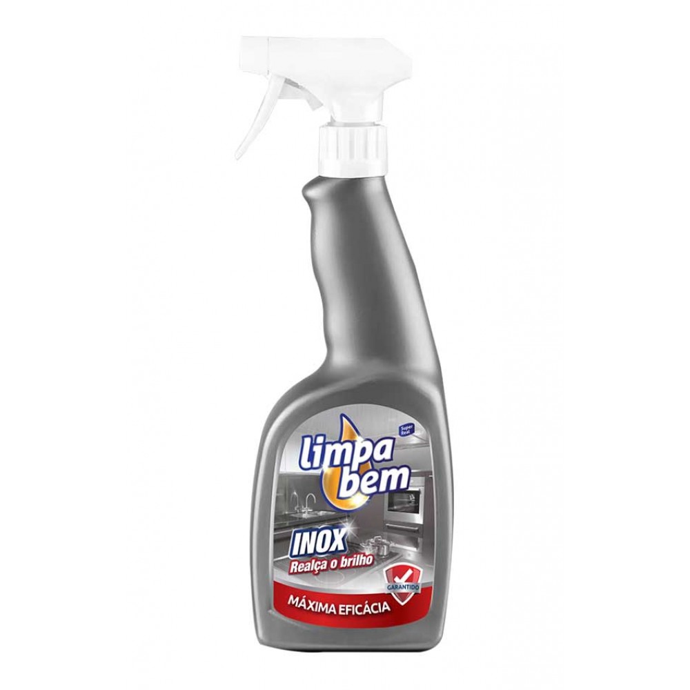 LIMPA BEM Spray Inox 500 ml Cx. 12