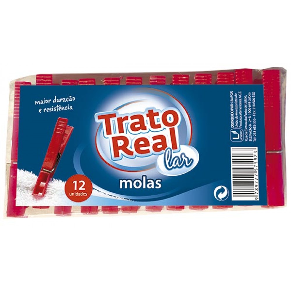 TRATO REAL Lar Molas 12 Uni Pack 12 Cx.72