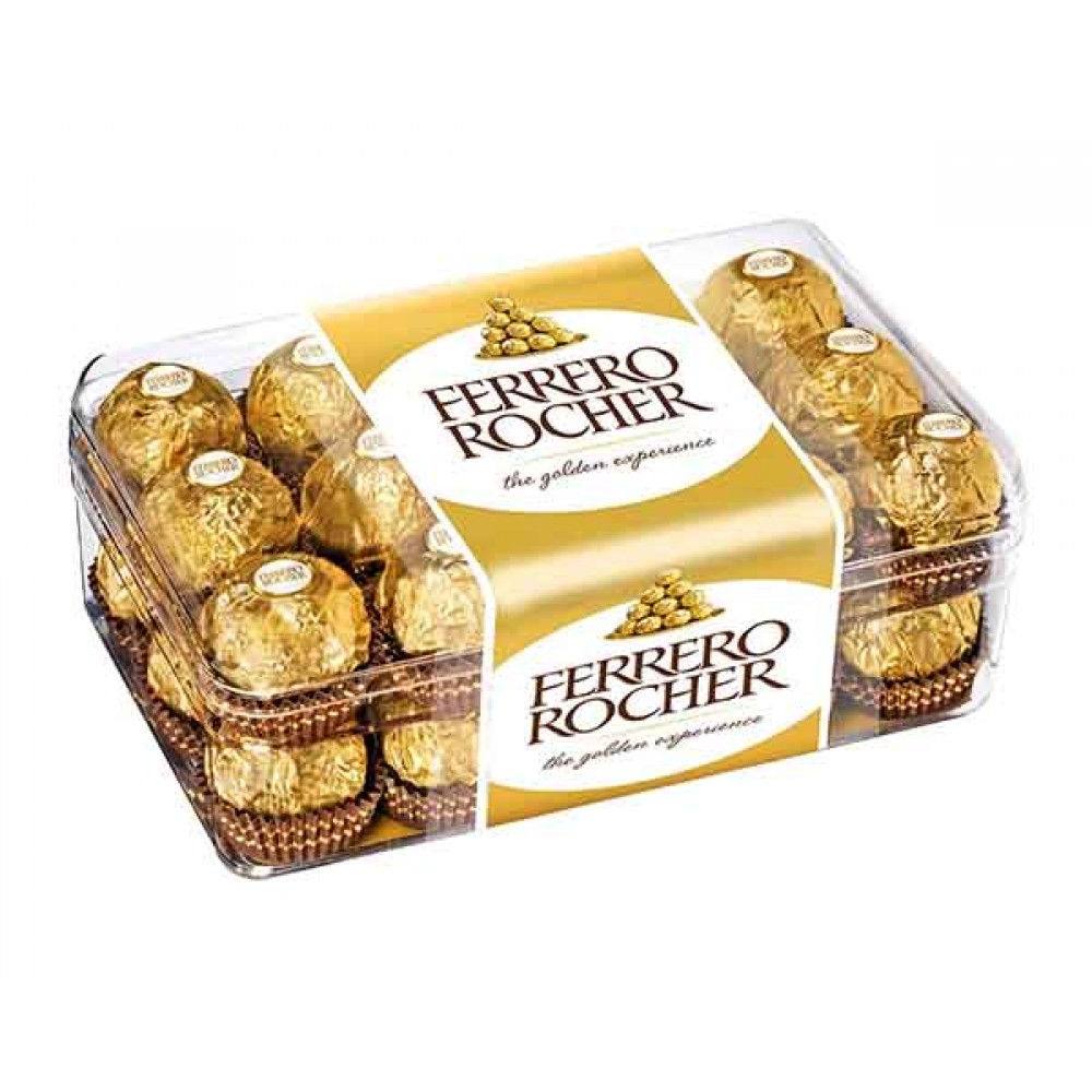 FERRERO Rocher Bombons de Chocolate Pack 30 375 Grs Cx. 3