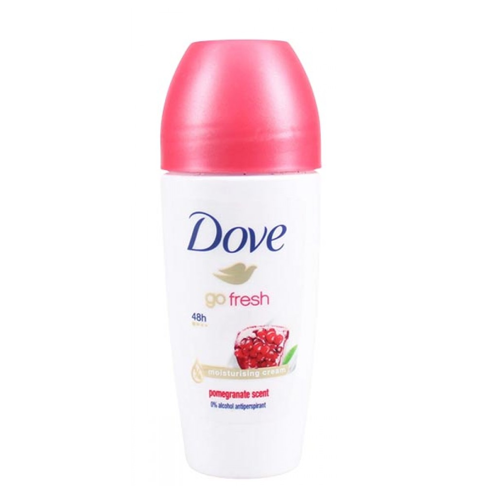 DOVE Deo Roll On Go Fresh Pomegranate 50ml Cx.6