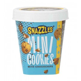SNAZZLES Mini Cookies C/ChocoChips 125 Grs Cx. 24