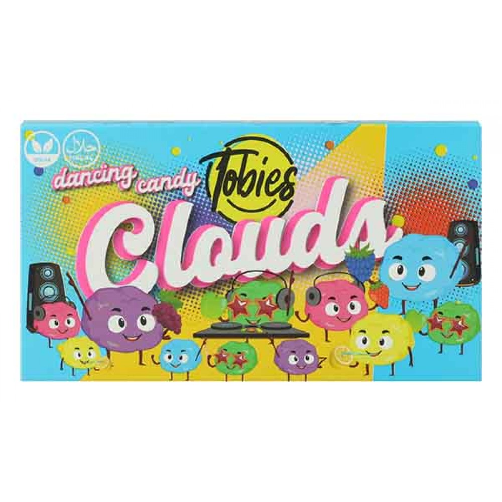TOBIES Gomas Nuvens Bailarinas 80 Grs Cx. 10