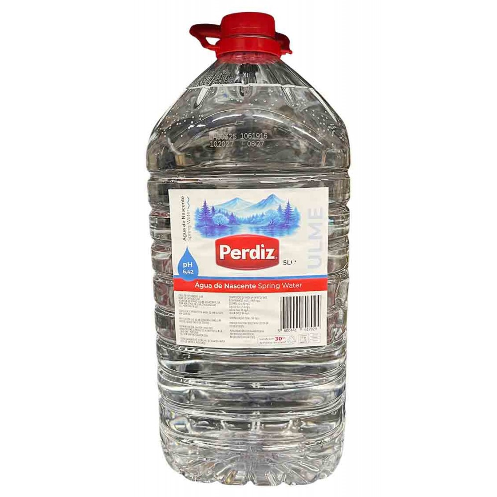 PERDIZ Água de Nascente 5L Emb. 3