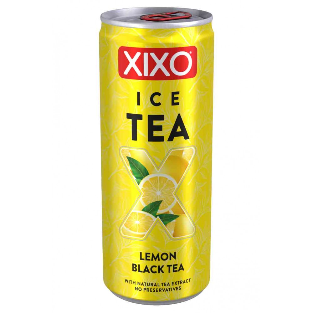 XIXO Ice Tea de Limão  e Chá Preto 250Ml Cx. 24
