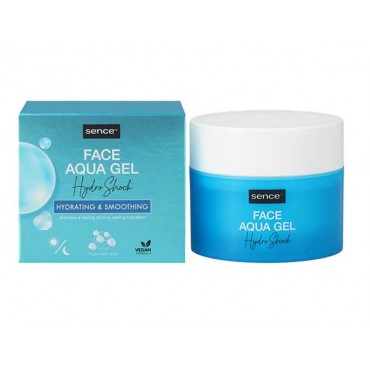 SENCE Creme Hydro Shock 2em1 Dia e Noite Aqua Gel 50 Ml Cx. 12