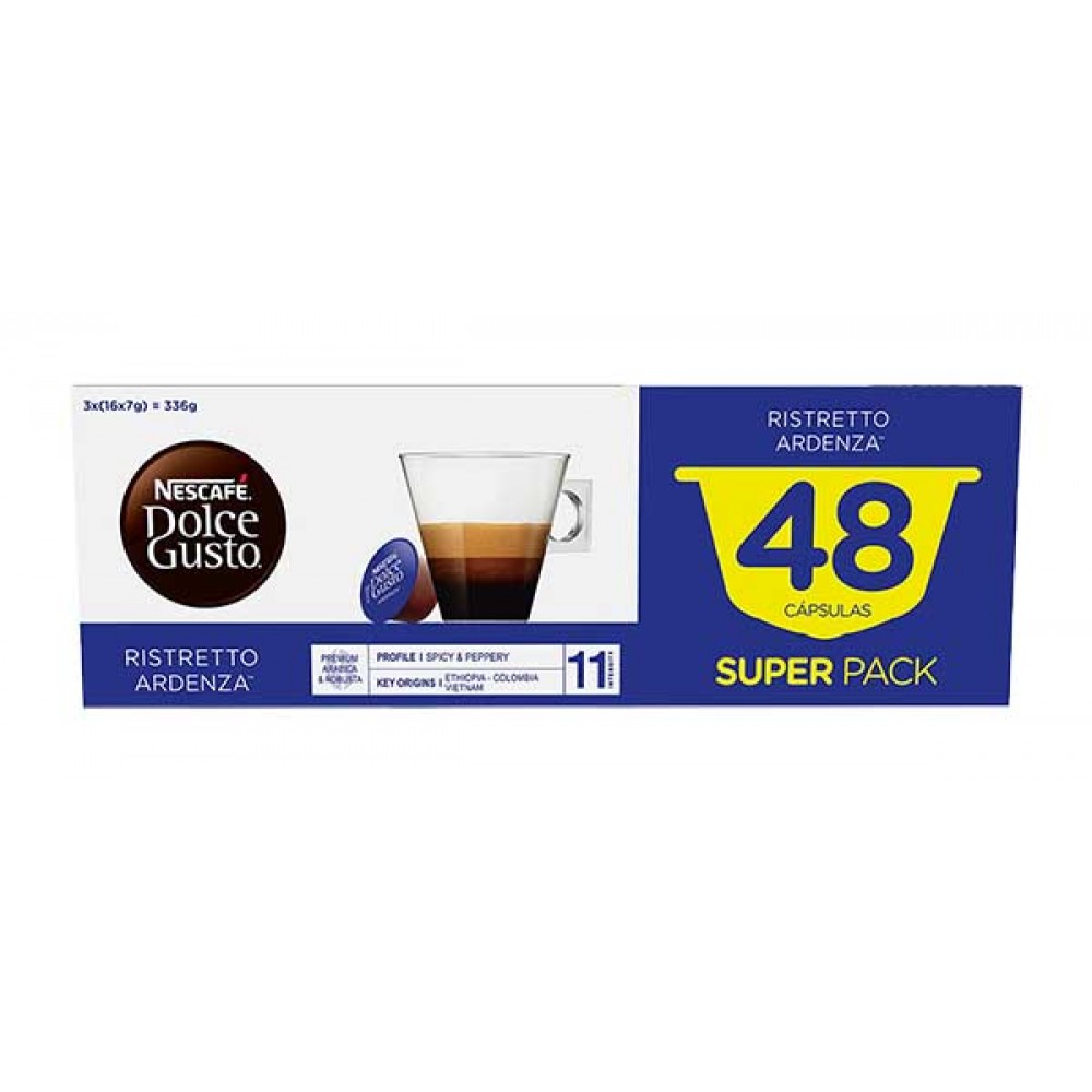 DOLCE GUSTO Ristretto Ardenza 48Caps Pack 3