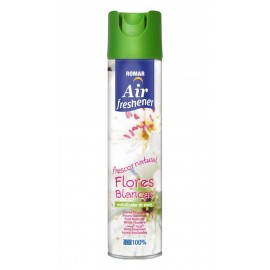 ROMAR Ambientador Flores Brancas Spray 300ml Cx. 8
