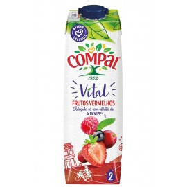 COMPAL Vital Frutos Vermelhos 1L Cx. 12