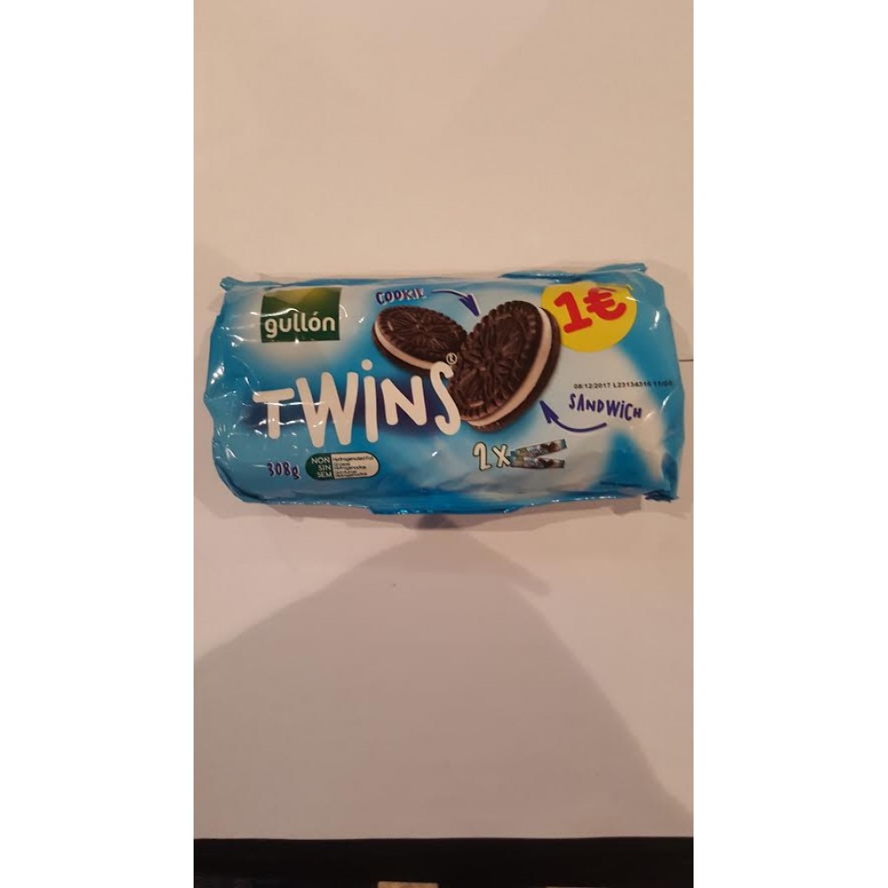 GULLON Twins Sandwich Pack2 308Gr Cx12