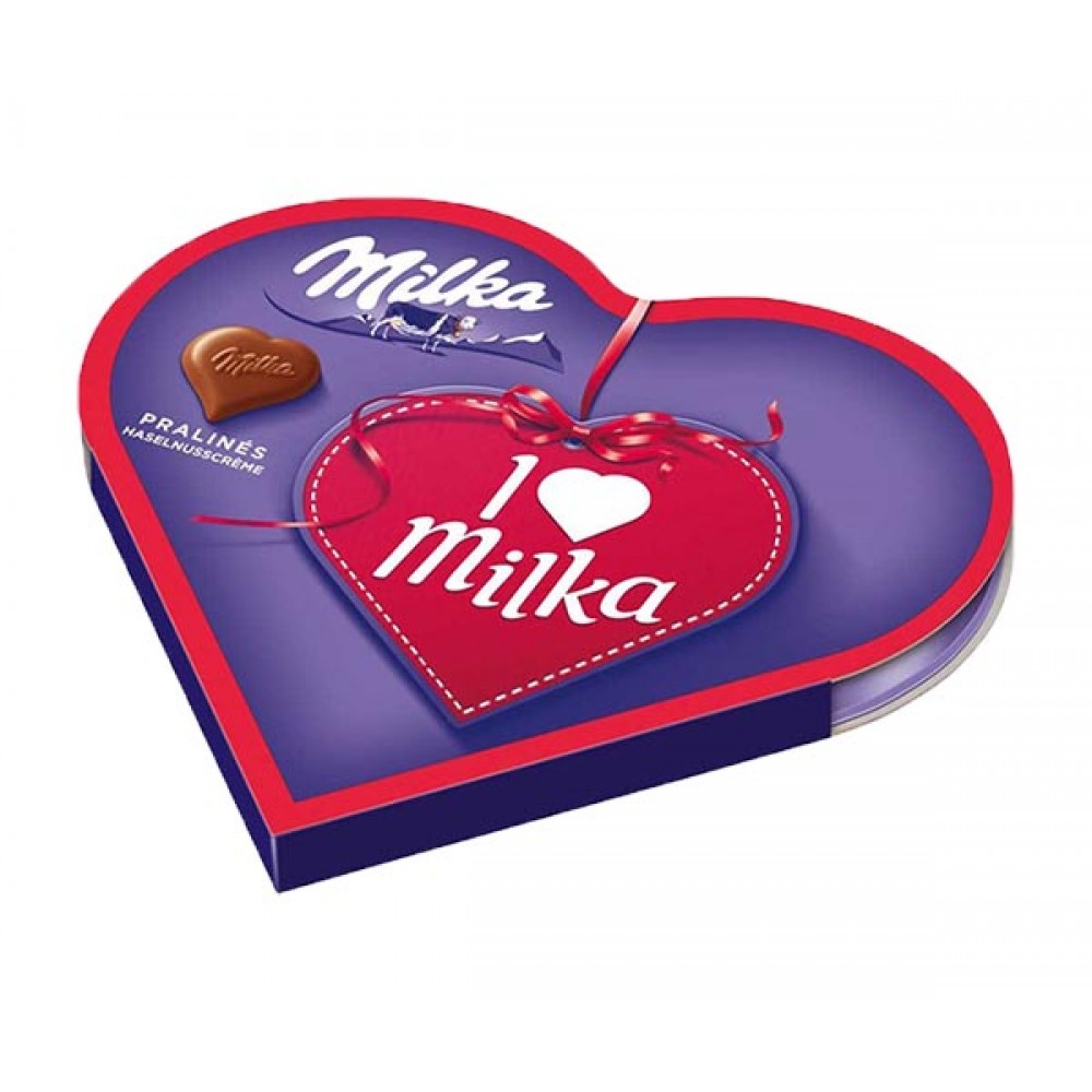 MILKA Bombons I Love 165Grs Cx. 12