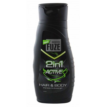 FUSE Active Body-X 2x1 Gel e Shampô 300 ml Cx. 12