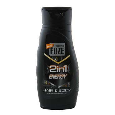 FUSE Energy Body-X 2x1 Gel e Shampô 300 ml Cx. 12