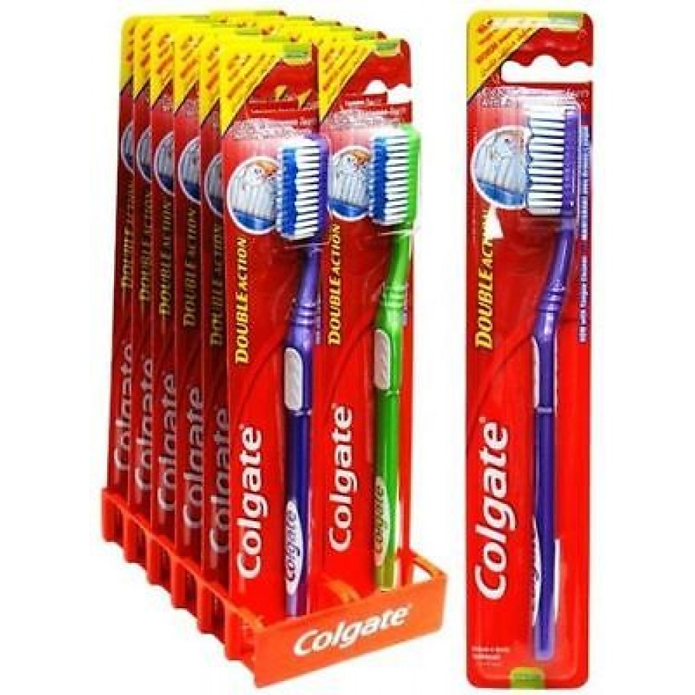 COLGATE ESCOVAS DOUBLE ACTION PACK12CX120