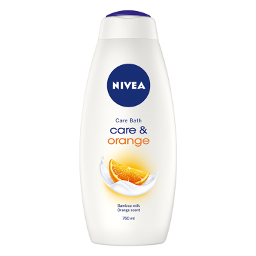 NIVEA Gel de Banho Care & Orange 750ml Cx. 12