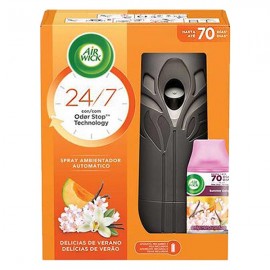 AIR WICK Ambientador Spray Automático Delícias de Verâo 250Ml        Cx. 4