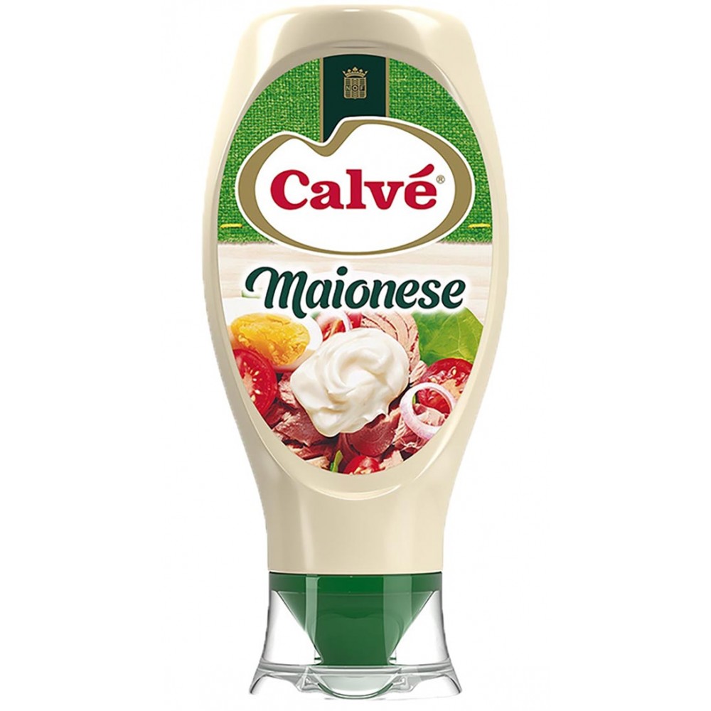 CALVÉ Maionese Top Down 434Grs Cx. 8