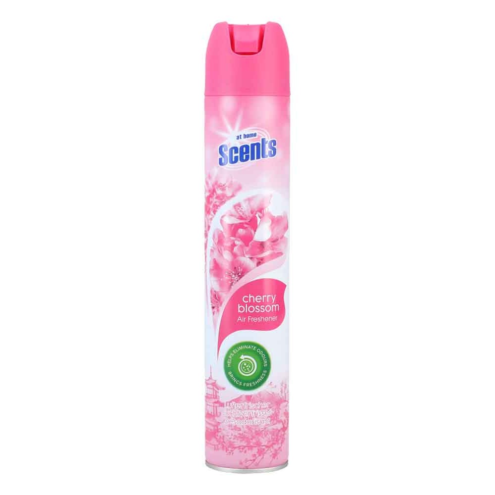 AT HOME Scents Ambientador Spray Cherry Blossom 400Ml Cx. 12