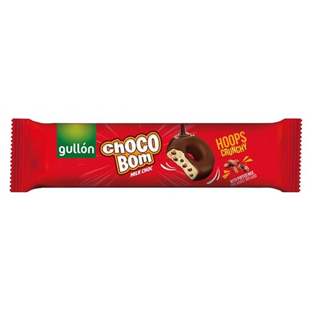 GULLÓN Choco Bom C/ Chocolate de Leite 128Grs Cx. 18