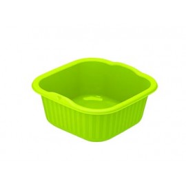 PRACTILINE Alguidar QuadraPratic 9.5Lt Verde Lima Cx.6